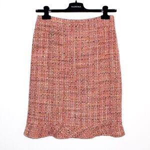 Vintage 80s Neiman Marcus Tweed Skirt